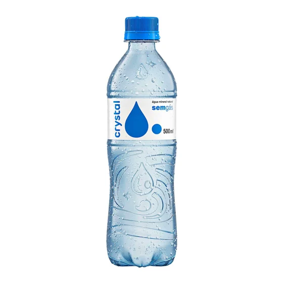 Água Crystal garrafa 500 ml